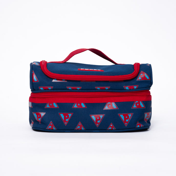 Poney Boys Navy Poney Logo Full Print Lunch Bag KB006