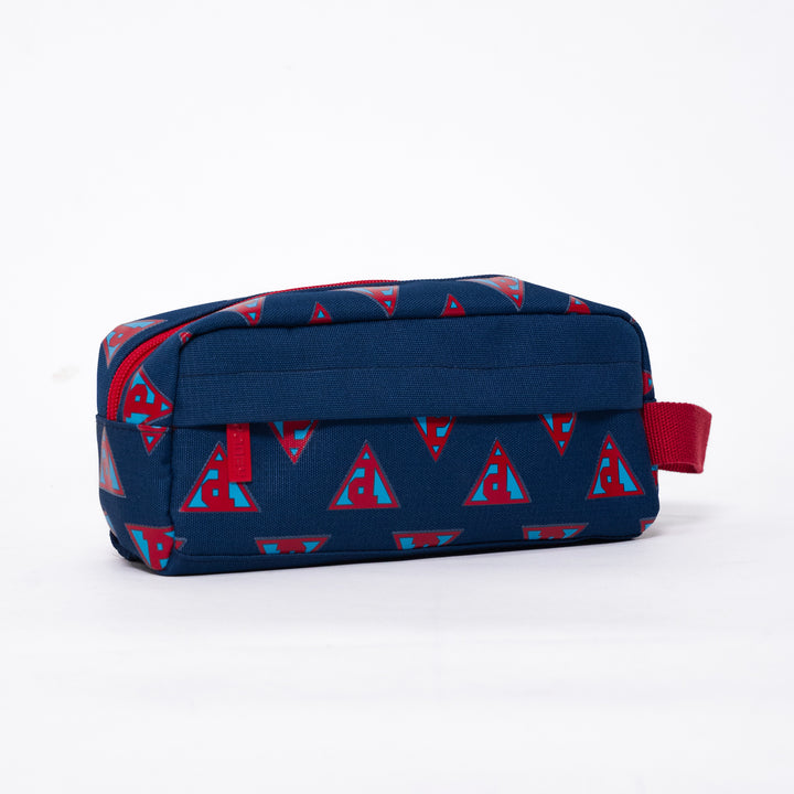 Poney Boys Navy Poney Logo Full Print Pencil Case KB008