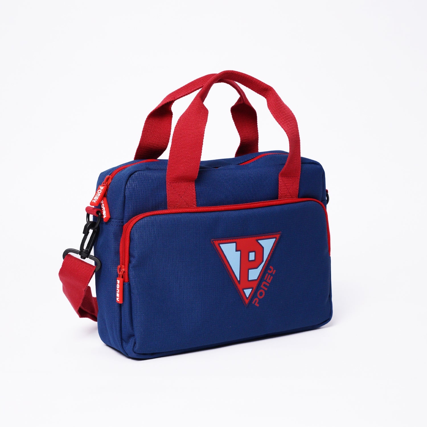 Poney Boys Navy Poney Logo Tuition Bag KB018 Poney Group