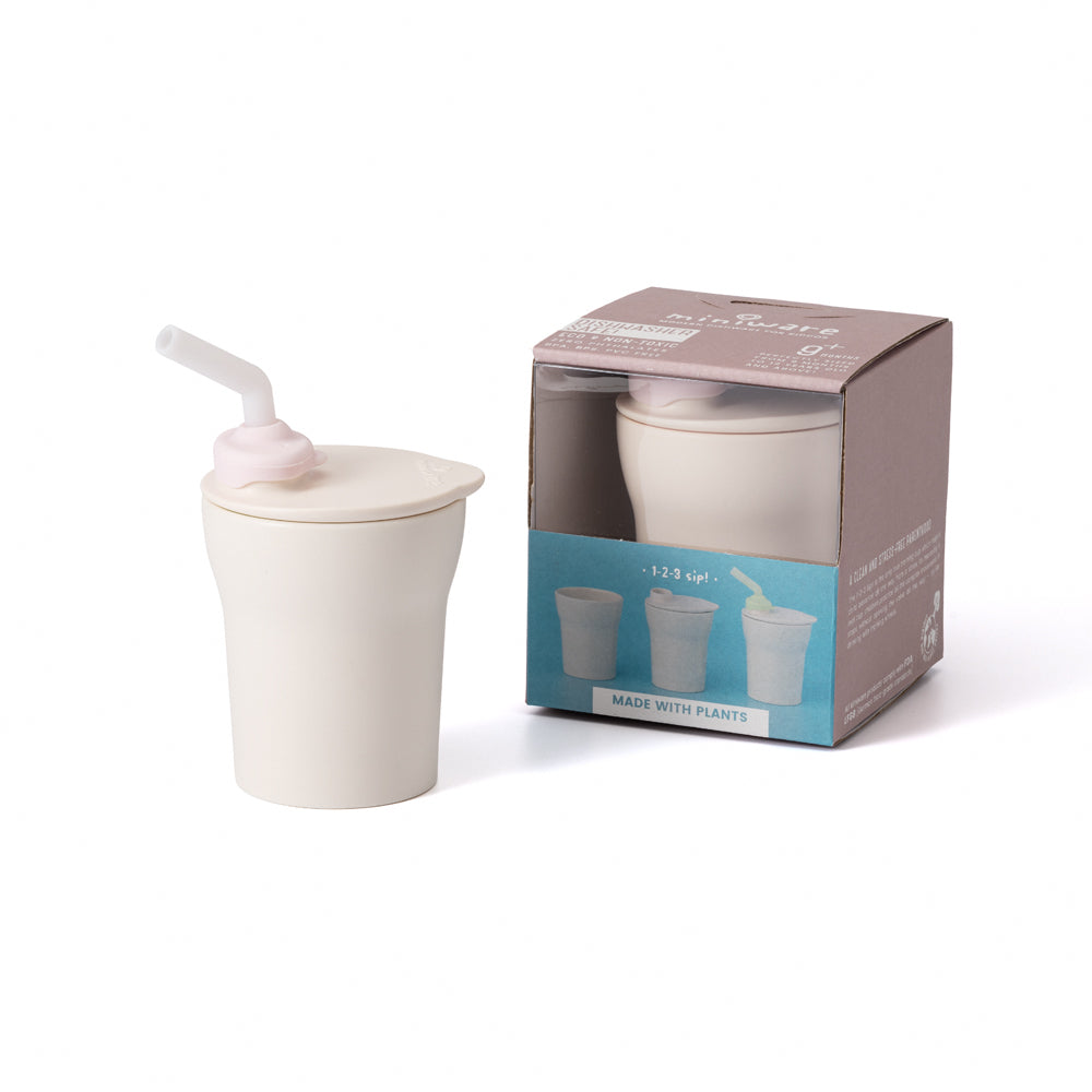 Miniware 1-2-3 Sip Sippy Cup (PLA Series) - Cotton Candy