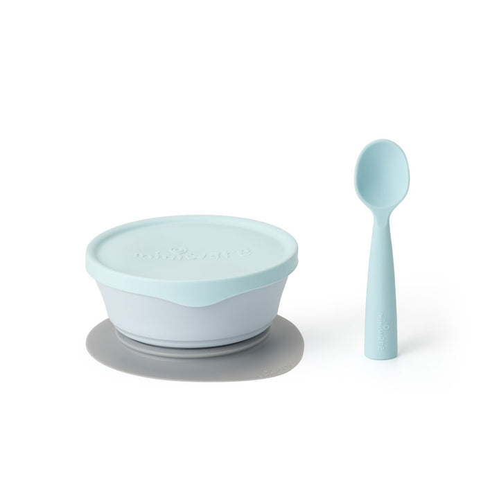 Miniware First Bite Set (PLA Series) - Aqua + Aqua