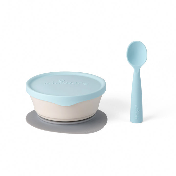 Miniware First Bite Set (PLA Series) - Aqua
