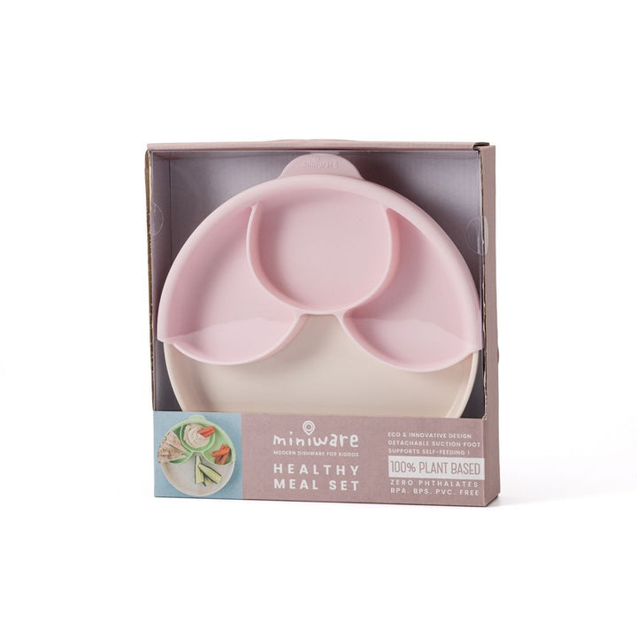Miniware Healthy Meal Set (PLA Series) - Vanilla + Cotton Candy