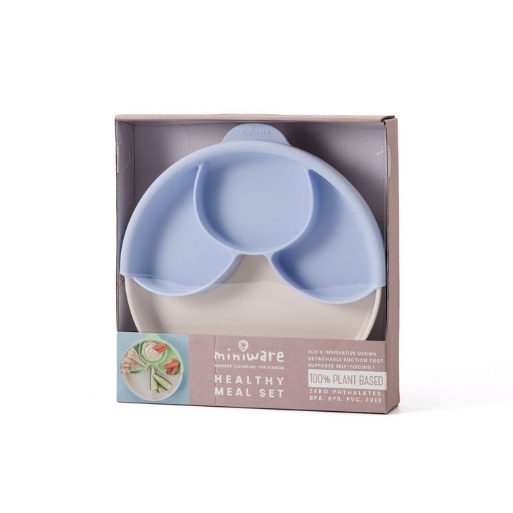 Miniware Healthy Meal Set (PLA Series) - Vanilla + Lavender