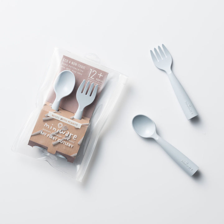 Miniware MY FIRST! Cutlery Set (PLA Series) - Aqua