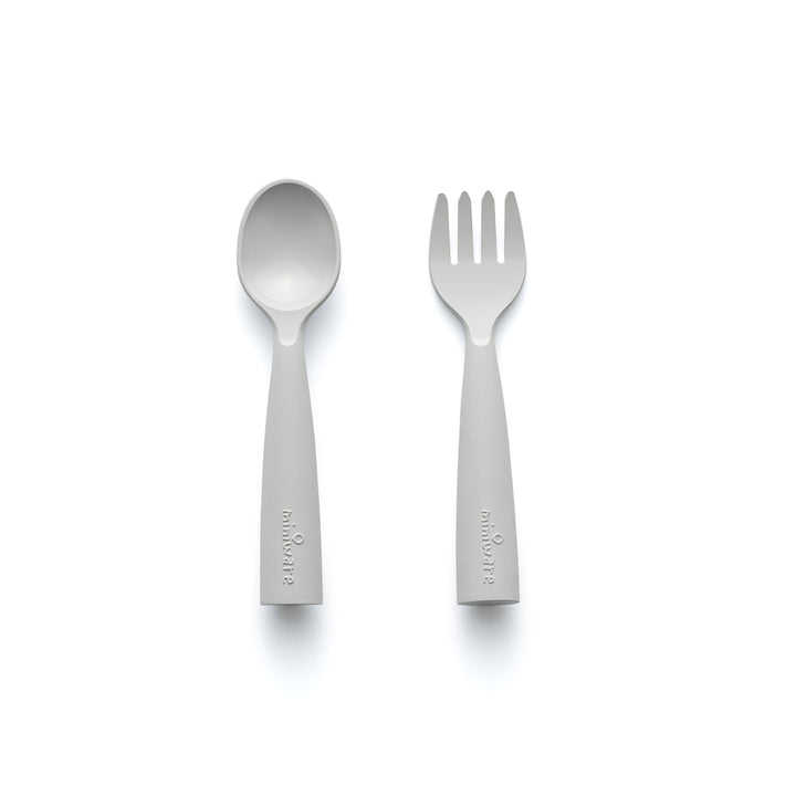 Miniware MY FIRST! Cutlery Set (PLA Series) - Grey