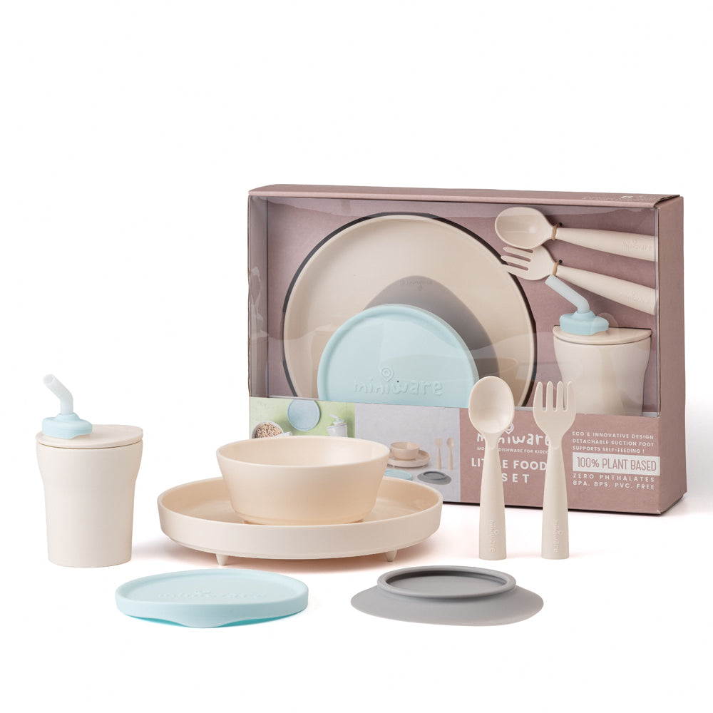 Miniware Little Foodie Set (PLA Series) - Aqua