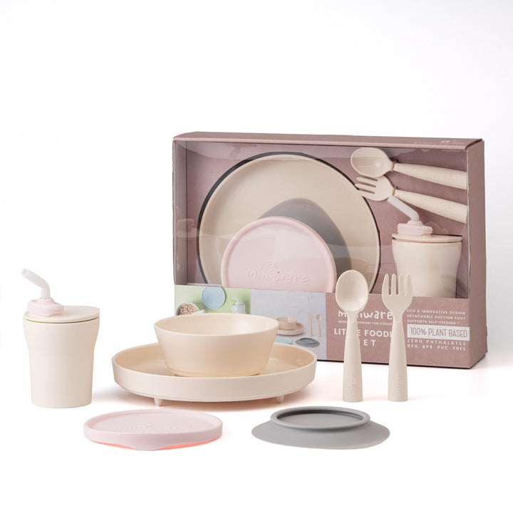 Miniware Little Foodie Set (PLA Series) - Cotton Candy