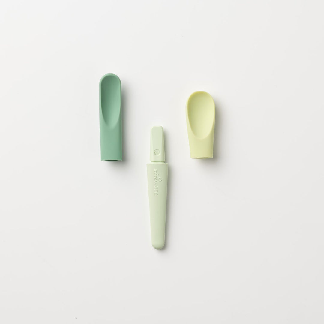 Miniware Pre2Pro Feeding Spoon - Green Energy