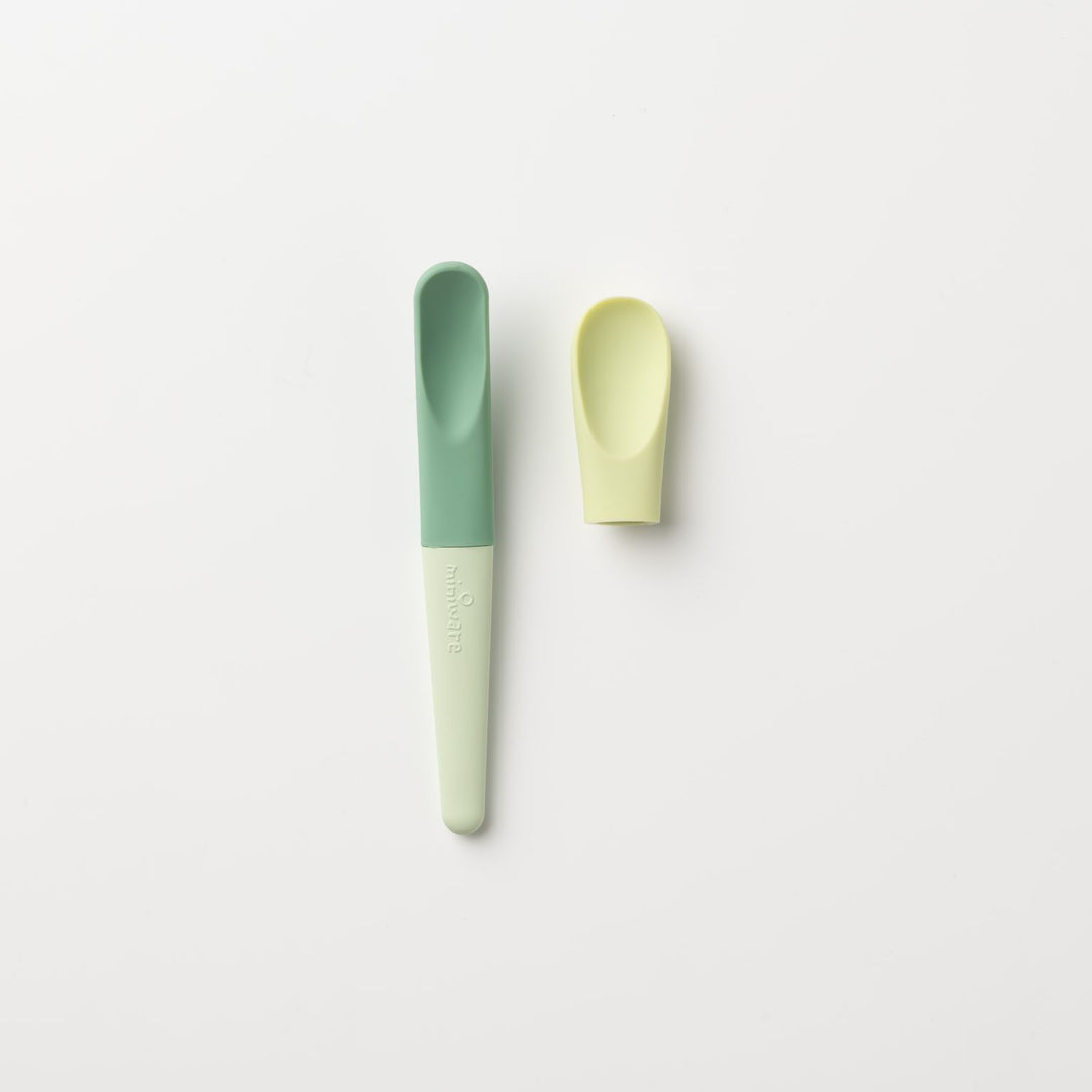 Miniware Pre2Pro Feeding Spoon - Green Energy