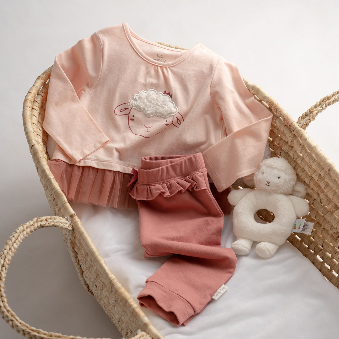 Poney Essential Fluffy Sheep Long Sleeve Top