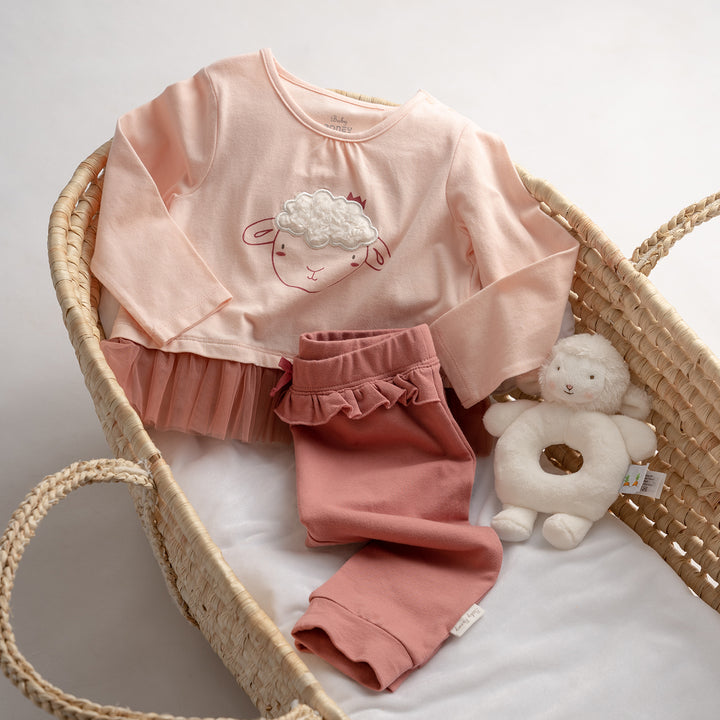 Poney Essential Fluffy Sheep Long Sleeve Top