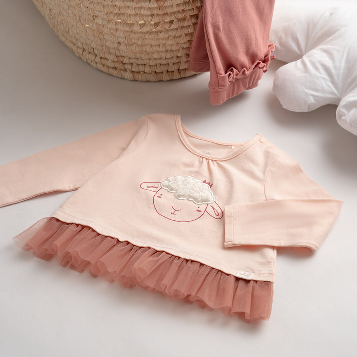 Poney Essential Fluffy Sheep Long Sleeve Top