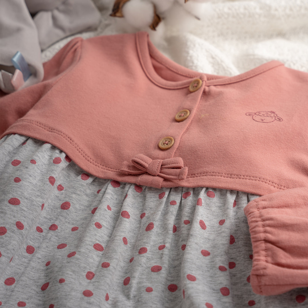 Poney Essential Attached Long Sleeve Dress