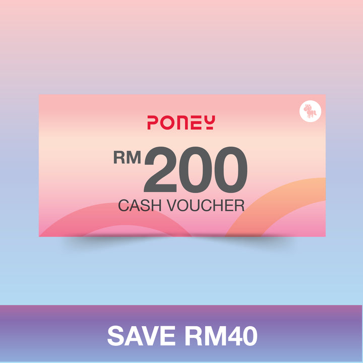 Poney Cash Voucher
